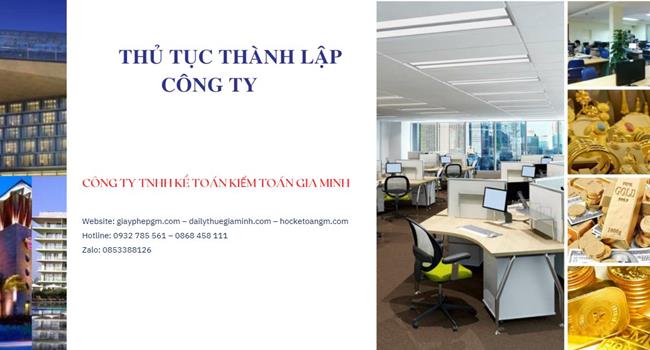 Đăng ký thành lập công ty vàng bạc tại Huyện Quốc Oai 