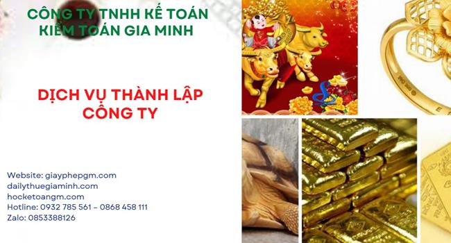 Đăng ký thành lập công ty vàng bạc tại Quận 11