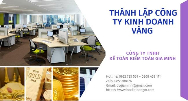 Đăng ký thành lập công ty vàng bạc tại Quận 4