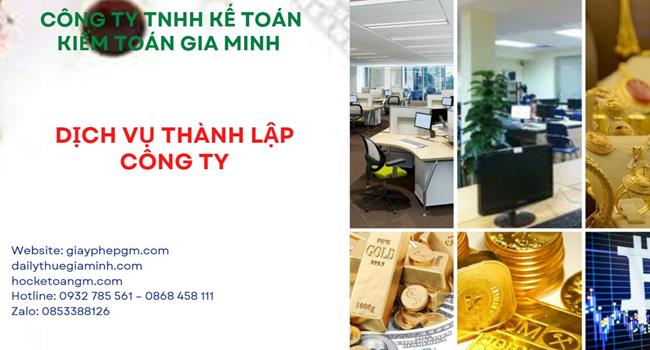 Đăng ký thành lập công ty vàng bạc tại Quận 7