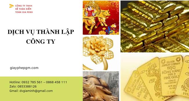 Đăng ký thành lập công ty vàng bạc tại Quận Đống Đa