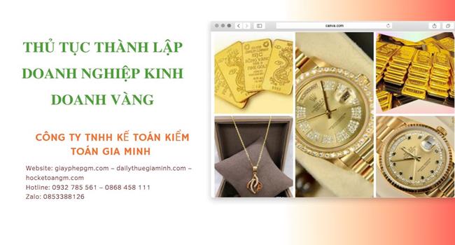 Đăng ký thành lập công ty vàng bạc tại Quận Hai Bà Trưng 