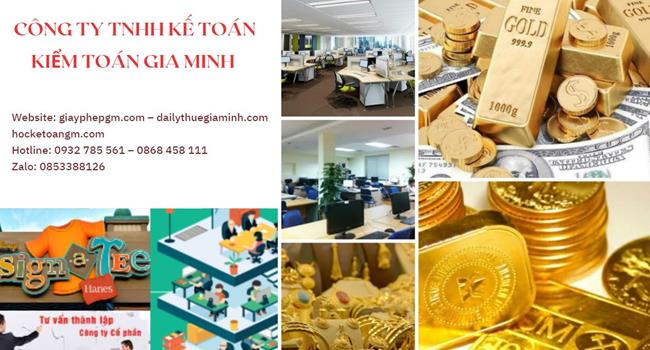 Đăng ký thành lập công ty vàng bạc tại Quận Phú Nhuận