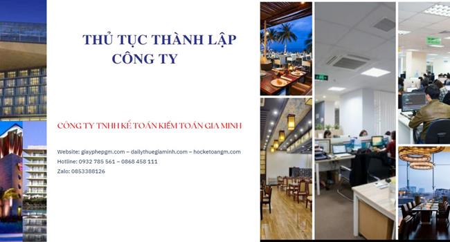 Đăng ký thành lập công ty vàng bạc tại Thị Xã Sơn Tây
