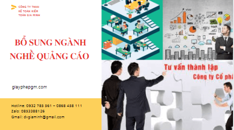 BỔ SUNG NGÀNH NGHỀ QUẢNG CÁO 2 Dịch vụ bổ sung ngành nghề quảng cáo
