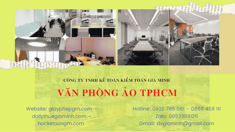 VĂN PHÒNG ẢO TPHCM 5 Dịch vụ cho thuê văn phòng ảo tại TPHCM