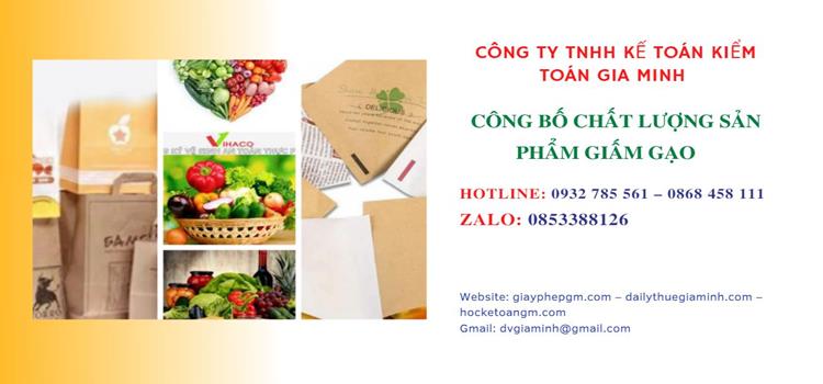 CÔNG BỐ CHẤT LƯỢNG SẢN PHẨM GIẤM GẠO 5 Dịch vụ công bố chất lượng sản phẩm giấm gạo