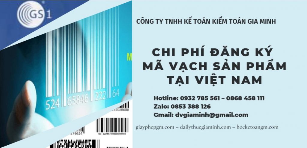 Chi phí đăng ký mã vạch sản phẩm tại Việt Nam 5 Dịch vụ đăng ký mã số mã vạch