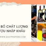 Công bố chất lượng bia rượu nhập khẩu 6 Công bố chất lượng bia rượu nhập khẩu