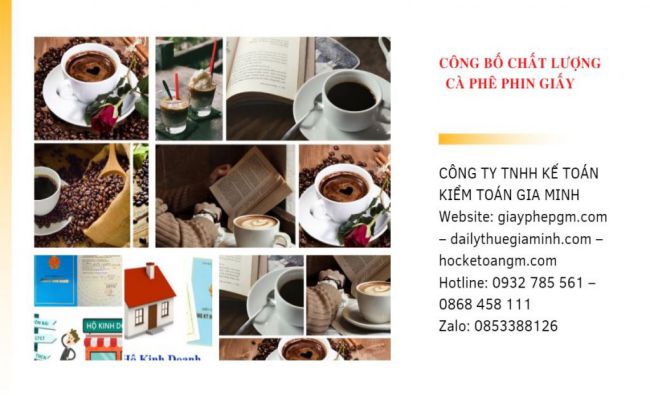 Công bố chất lượng cà phê phin giấy 5 Dịch vụ kiểm nghiệm chất lượng cà phê phin giấy