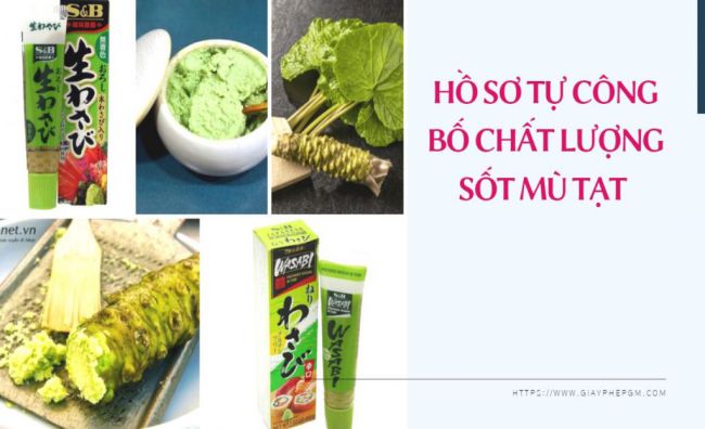HỒ SƠ TỰ CÔNG BỐ CHẤT LƯỢNG SỐT MÙ TẠT 4 Dịch vụ kiểm nghiệm công bố chất lượng sốt mù tạt