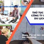 Thủ tục thành lập công ty kinh doanh du lịch lữ hành 16 Dịch vụ thành lập công ty kinh doanh du lịch lữ hành