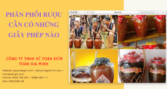 Phân phối rượu cần có những giấy phép nào? 4 Điều kiện xin giấy phép phân phối rượu