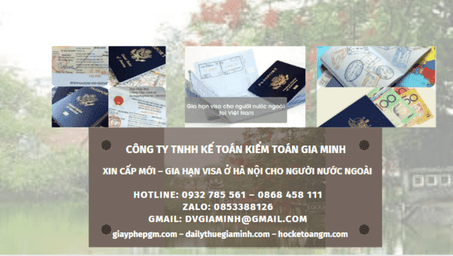 XIN CẤP MỚI – GIA HẠN VISA Ở HÀ NỘI CHO NGƯỜI NƯỚC NGOÀI 5 Duyệt công văn thương mại