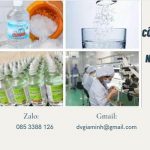 Hướng dẫn công bố TCCL nước muối sinh lý sản xuất tại Việt Nam 