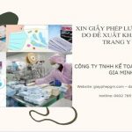 XIN GIẤY PHÉP LƯU HÀNH TỰ DO ĐỂ XUẤT KHẨU KHẨU TRANG Y TẾ 6 Hướng dẫn lưu hành tự do để xuất khẩu khẩu trang y tế
