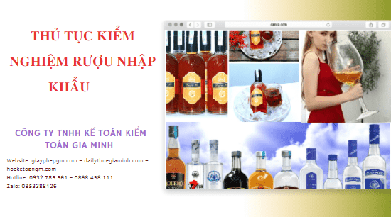 Thủ tục kiểm nghiệm rượu nhập khẩu 4 Kiểm nghiệm rượu nhập khẩu