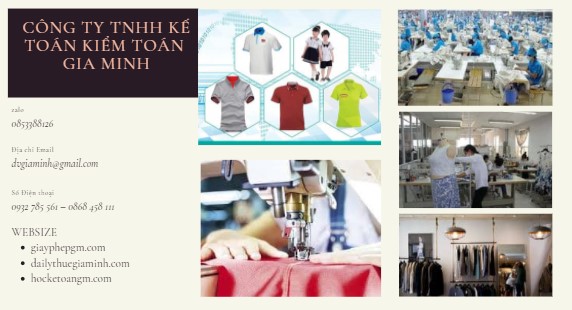 Kinh nghiệm hoàn tất thủ tục sau khi thành lập công ty may mặc 