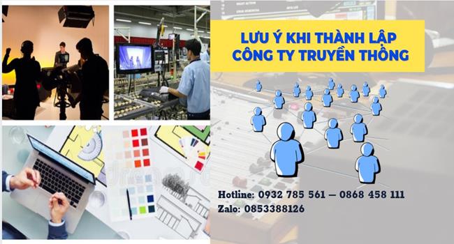 Kinh nghiệm Thành lập công ty truyền thông 