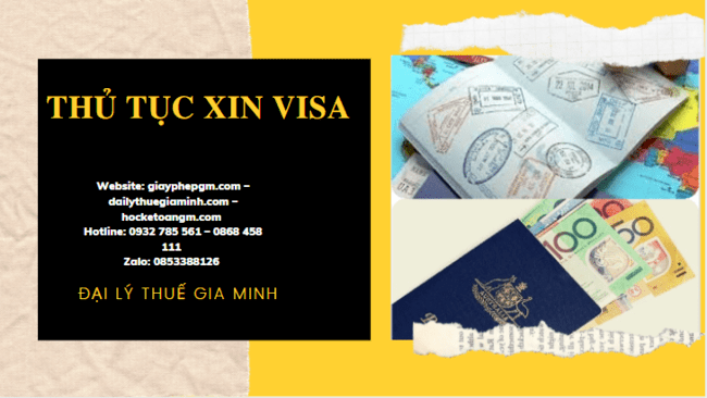 THỦ TỤC XIN VISA 4 Làm thủ tục xin visa