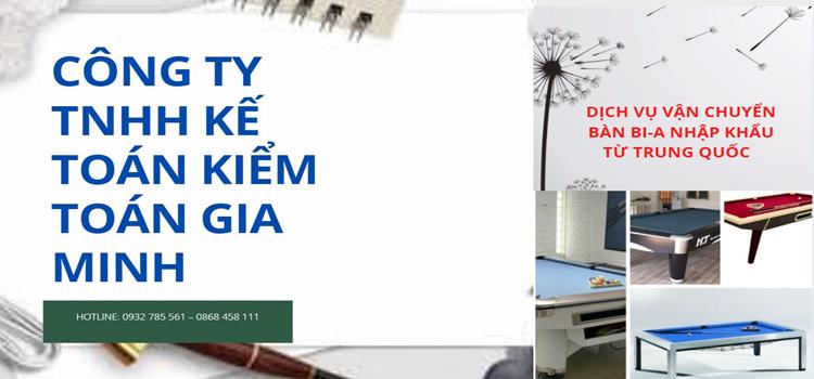 DỊCH VỤ VẬN CHUYỂN BÀN BI-A NHẬP KHẨU TỪ TRUNG QUỐC 4 Nhập khẩu bàn bi-a từ Trung Quốc