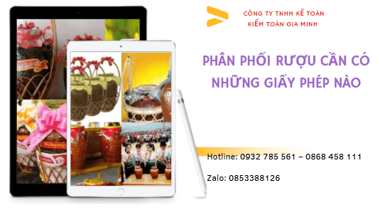 Phân phối rượu cần có những giấy phép nào? 3 Phân phối rượu cần giấy tờ gì