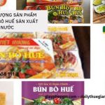 Quy trình công bố chất lượng sản phẩm viên gia vị bún bò huế sx trong nước 