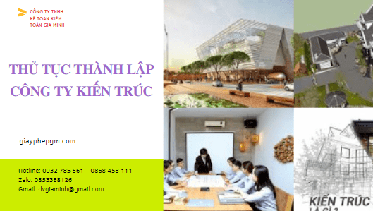 Thành lập công ty kiến trúc