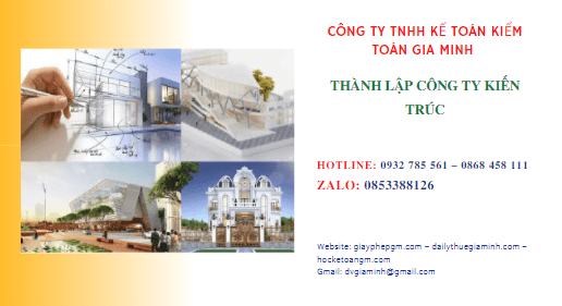 Thành lập công ty kiến trúc