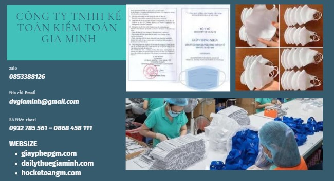 Kiểm định và công bố lưu hành khẩu trang vải không dệt 5 Thủ tục công bố lưu hành khẩu trang vải không dệt