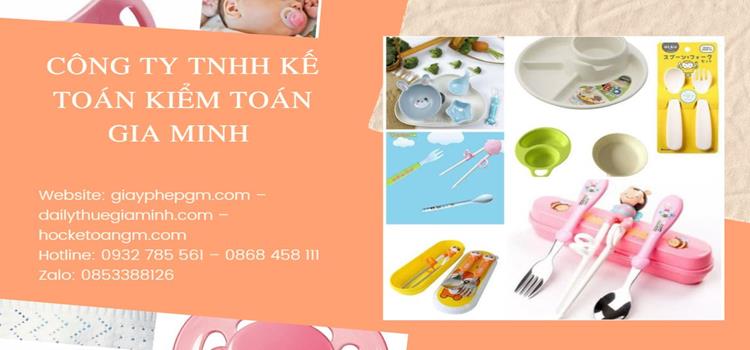Thủ tục đăng ký công bố sp bộ dụng cụ tập ăn cho bé   