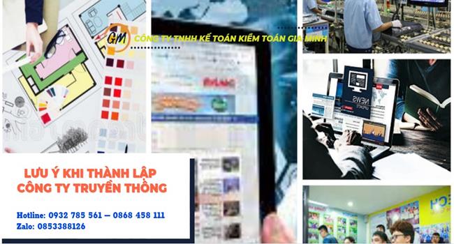 Thủ tục thành lập công ty truyền thông 