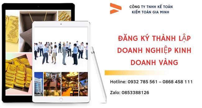 Thủ tục thành lập công ty vàng bạc tại Huyện Củ Chi   
