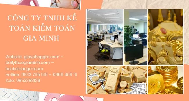 Thủ tục thành lập công ty vàng bạc tại Huyện Quốc Oai   