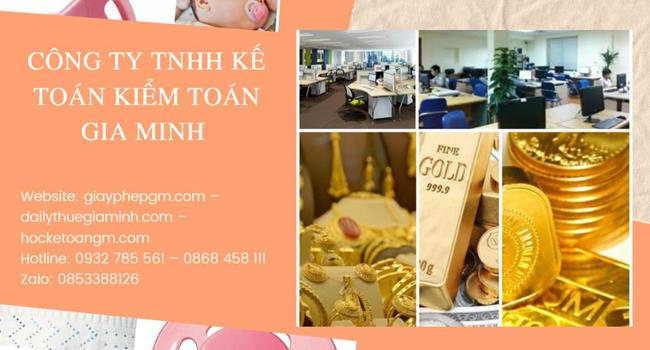 Thủ tục thành lập công ty vàng bạc tại Huyện Sóc Sơn  