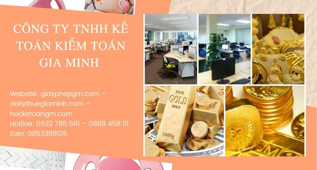 Thủ tục thành lập công ty vàng bạc tại Huyện Thạch Thất