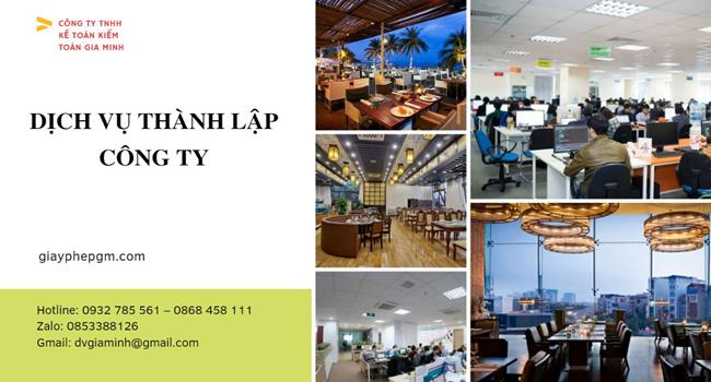Thủ tục thành lập công ty vàng bạc tại Quận Long Biên  