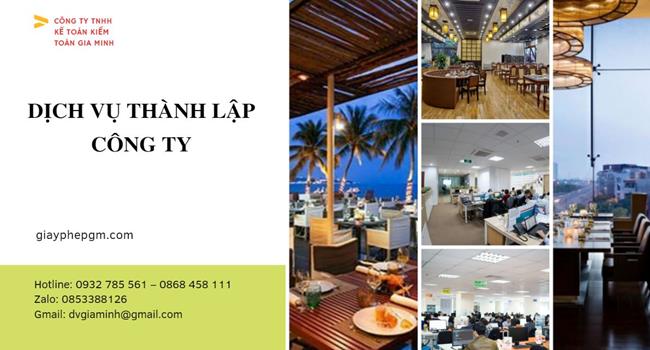 Thủ tục thành lập công ty vàng bạc tại Quận Nam Từ Liêm 
