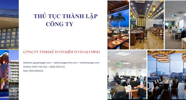 Thủ tục thành lập công ty vàng bạc tại Quận Tây Hồ  