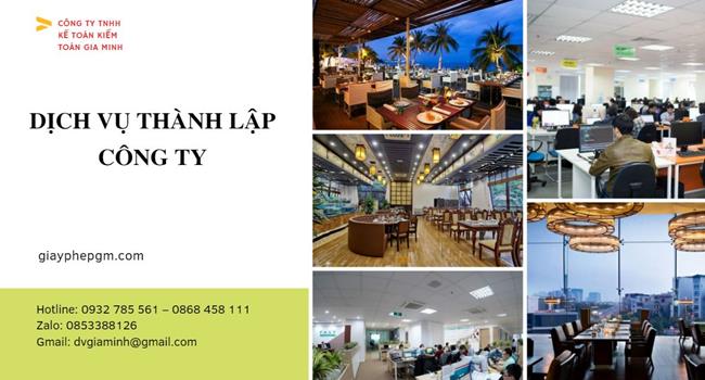 Thủ tục thành lập công ty vàng bạc tại Thị Xã Sơn Tây  