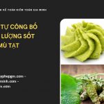 HỒ SƠ TỰ CÔNG BỐ CHẤT LƯỢNG SỐT MÙ TẠT 6 Thủ tục tự công bố chất lượng sốt mù tạt