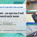 XIN CẤP MỚI – GIA HẠN VISA Ở HUẾ CHO NGƯỜI NƯỚC NGOÀI 6 Thủ tục xin mới – gia hạn visa ở Huế cho người nước ngoài