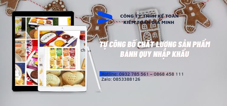 TỰ CÔNG BỐ CHẤT LƯỢNG SẢN PHẨM BÁNH QUY NHẬP KHẨU 13 tự công bố chất lượng sản phẩm bánh quy nhập khẩu