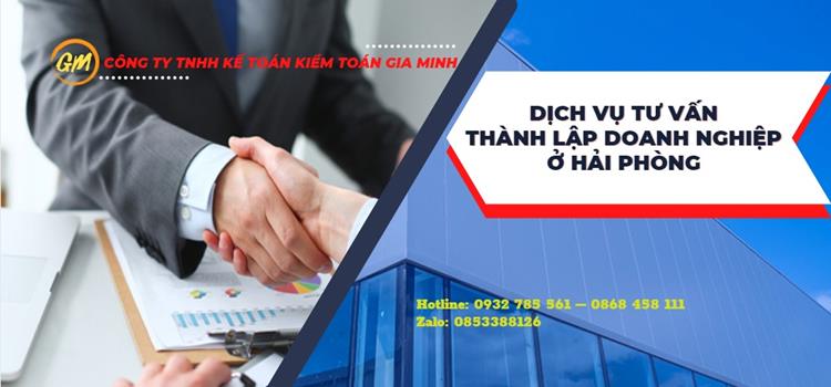 Tư vấn thành lập doanh nghiệp ở Hải Phòng 