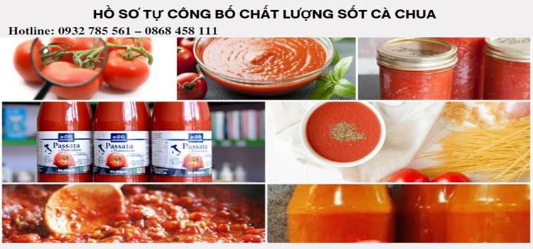 TỰ CÔNG BỐ CHẤT LƯỢNG SỐT CÀ CHUA 5 Tư vấn Tự công bố chất lượng sốt cà chua