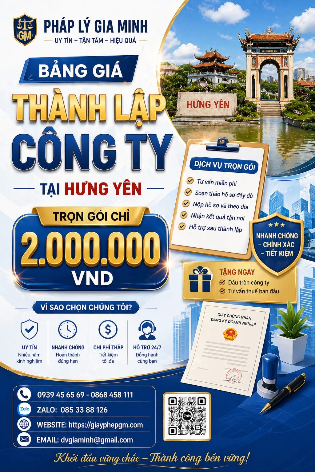 Thành lập công ty kinh doanh nhà hàng ăn uống