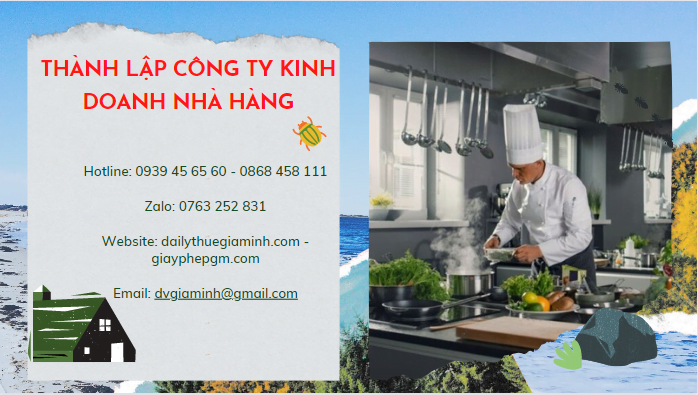 Dịch vụ thành lập công ty kinh doanh nhà hàng Lâm Đồng