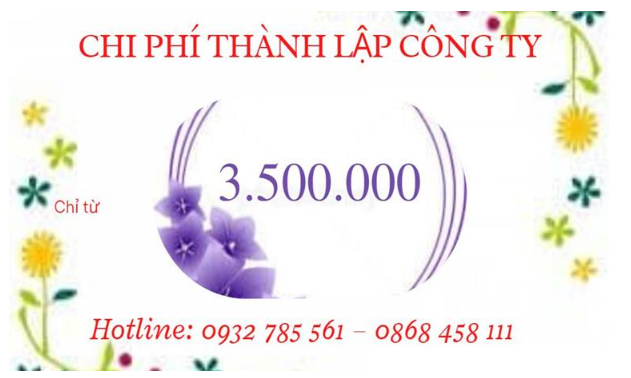 Bảng giá thành lập công ty quảng cáo tại Hải Phòng