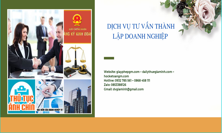 Tư vấn thành lập doanh nghiệp ở Bắc Ninh