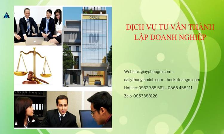 Tư vấn thành lập doanh nghiệp ở Bến Tre